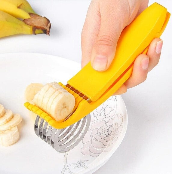 Stainless Steel Fruit Vegetable Sausage Slicer