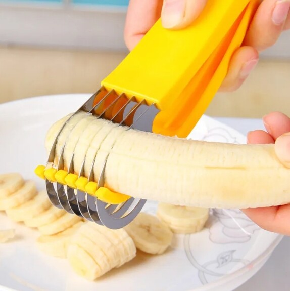 Stainless Steel Fruit Vegetable Sausage Slicer