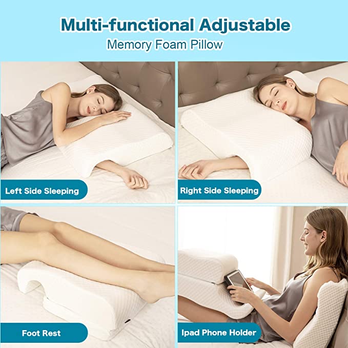 Memory Foam Couple Pillow