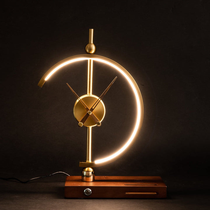 ZORA CLOCK LAMP (WIRELESS CHARGING)