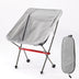 Portable Folding Camping Chair Outdoor Moon Chair Collapsible Foot Stool For Hiking Picnic Fishing Chairs Seat Tools