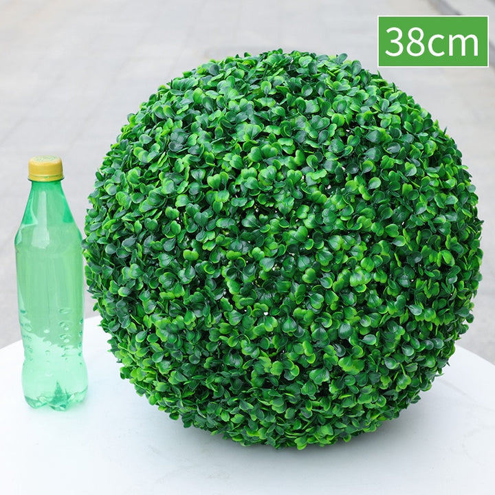 Artificial Plant Ball Round Boxwood Hanging Plant Indoor Outdoor Home Wedding Party Hotel Front Porch Potted Plant Decoration